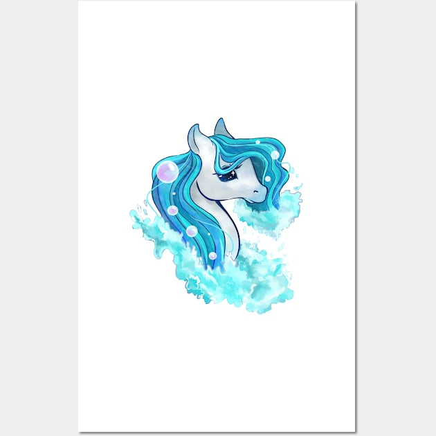 Crashing Waves Wall Art by KaijuCupcakes